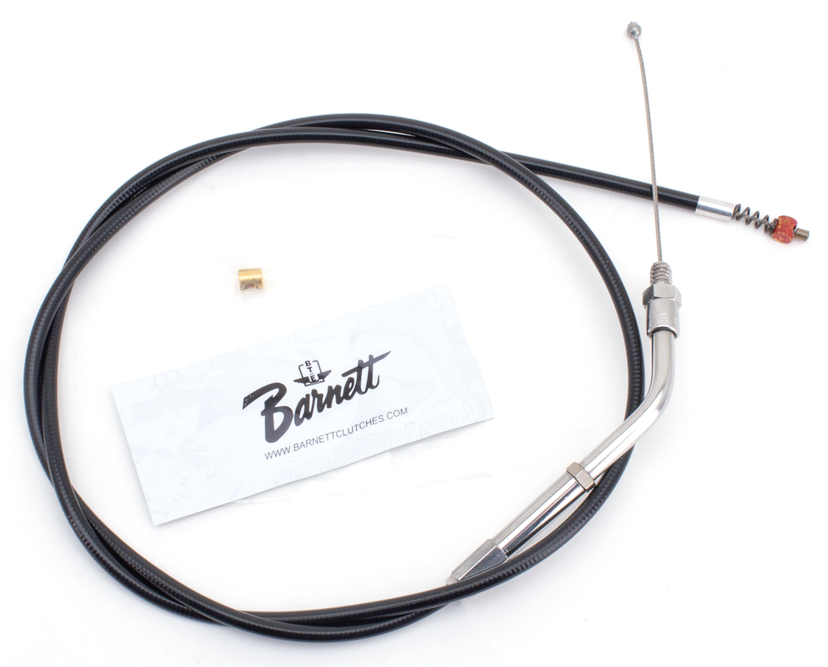 Barnett Clutches & Cables T02 - Throttle & Idle Cable 1981-1989 Big Twin & 1981-1985 Sportster – Control Cables & Hydraulic Lines