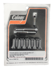 Colony Transmission Top Cover Screw Kit for 4 Speed Big Twin