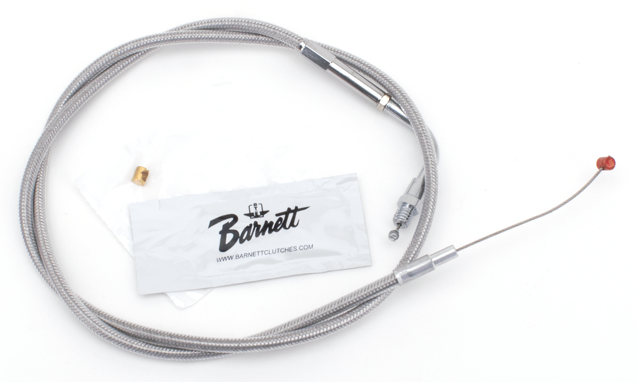 Barnett Clutches & Cables T02 - Throttle & Idle Cable 1981-1989 Big Twin & 1981-1985 Sportster – Control Cables & Hydraulic Lines