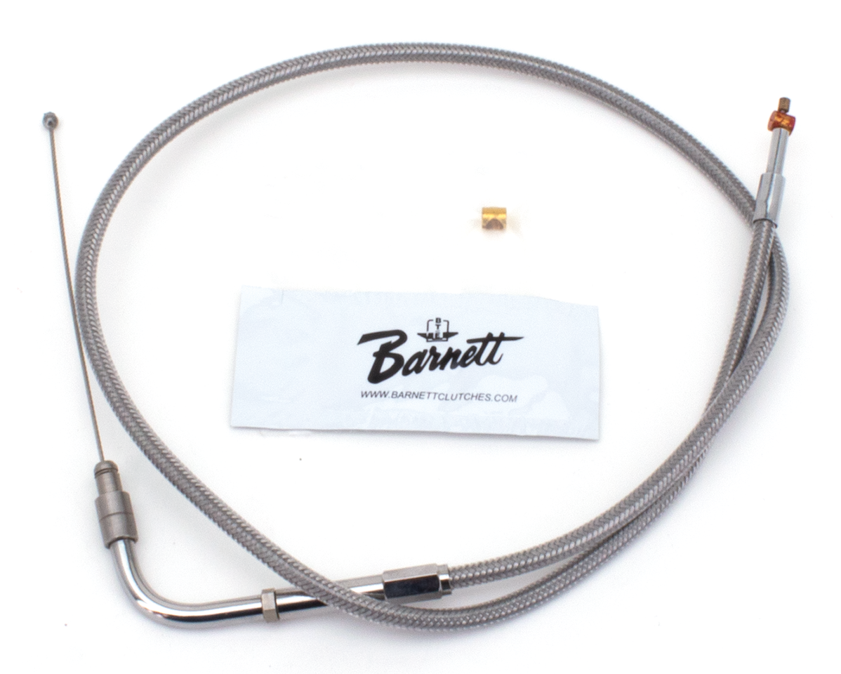 Barnett Clutches & Cables T04 - Throttle & Idle Cable 1996-2015 Softail, 1996-2017 Dyna, 1996-2001 Carburetor Equipped Touring & 2007 to Present Sportster – Control Cables & Hydraulic Lines