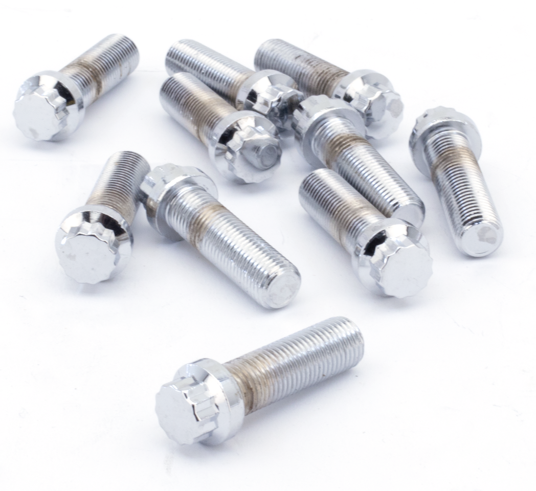 Midwest Acorn Nut Company Chrome Plated 12 Point Bolt Assortment Tray – Hardware
