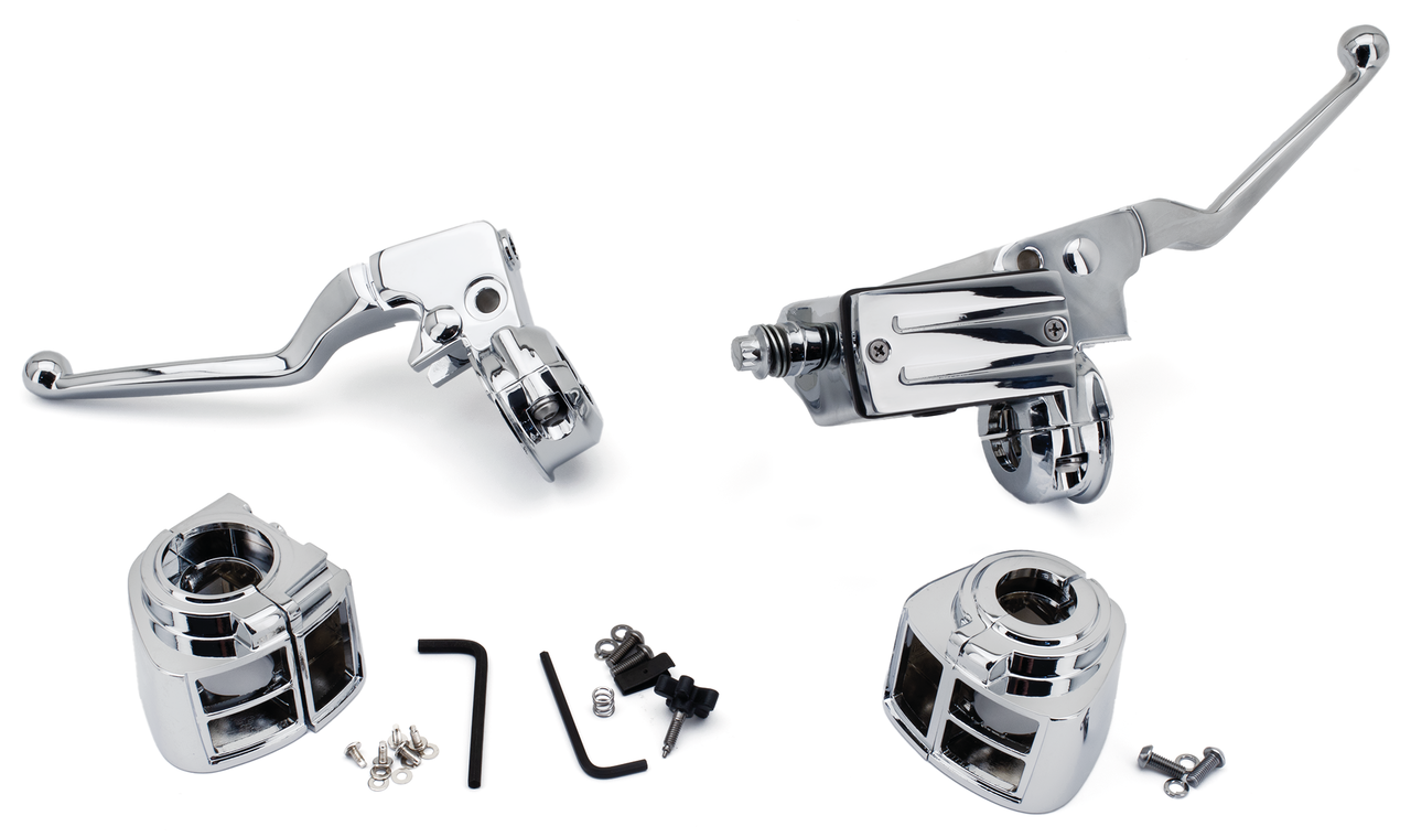 Zodiac Chrome Handlebar Controls for 1982-1995 Models