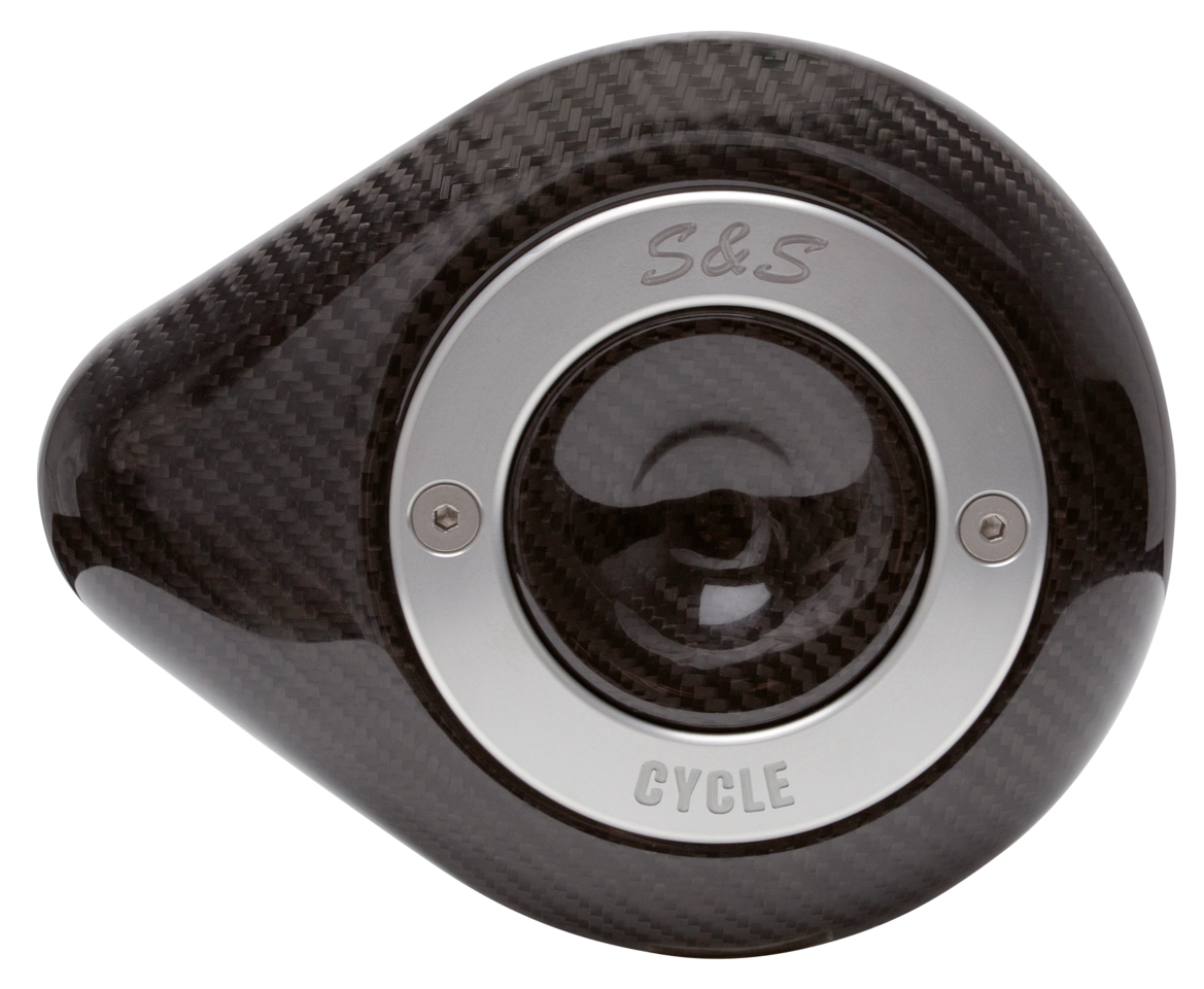 S&S Stealth Carbon Teardrop Air Cleaner – Intake