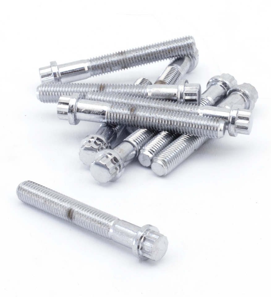 Midwest Acorn Nut Company Chrome Plated 12 Point Bolt Assortment Tray – Hardware