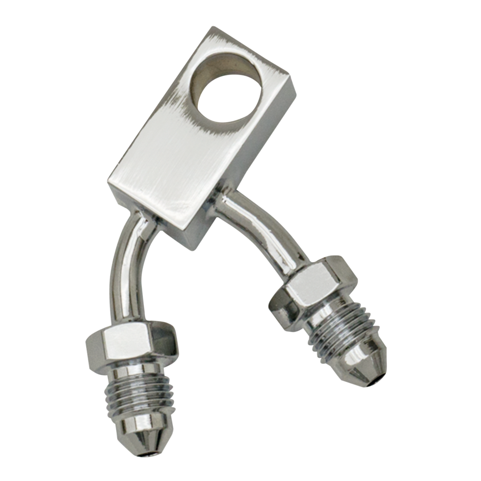 Goodridge Rear Brake Line Tees for Softail – Control Cables & Hydraulic Lines