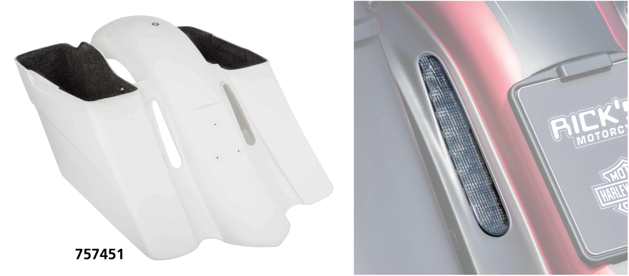 Rick's Stretched Rear Fenders for Touring – Fender & Struts