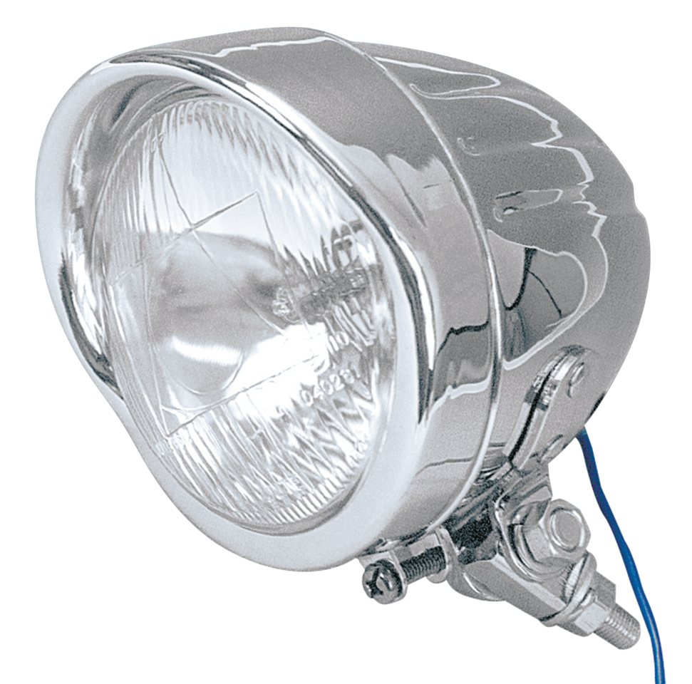 Zodiac Chrome Long Body Bottom Mount 4 1/2" Spotlight – Electric & Light