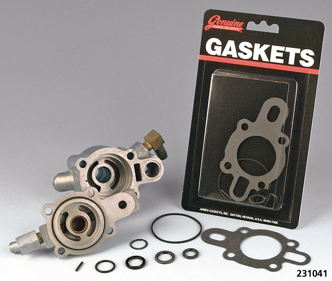 James Gaskets Oil Pump Gasket, Seal and O-Ring Kits for K, Kh & Sportster – Gasket & Seals