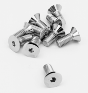 Midwest Acorn Nut Company Chrome Plated Counter Sunk Flat Head Socket Screws – Hardware