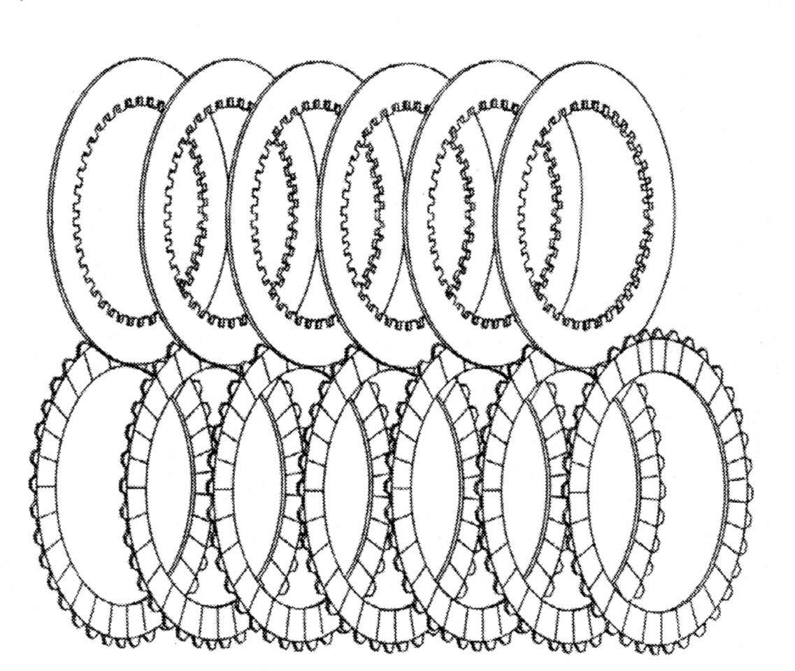 Rivera Primo Replacement Clutch Plates for Primo Belt Drives – Primary & Clutch