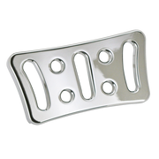 Zodiac Billet Aluminum Brake Pedal Pads for Touring – Foot Control