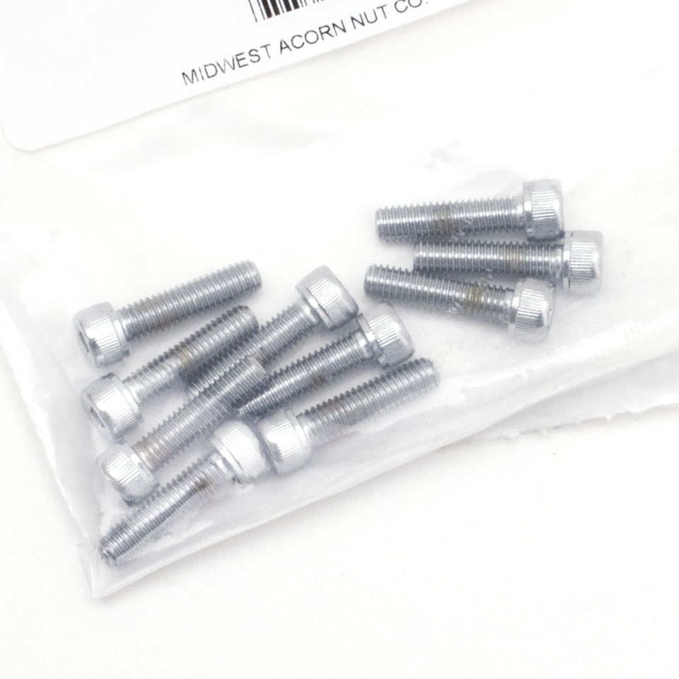 Midwest Acorn Nut Company Chrome Plated Allen Head Screws Assortment – Hardware