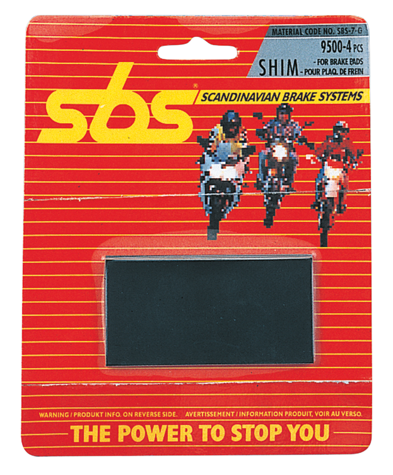 Sbs Anti-Vibration Brake Pad Shim