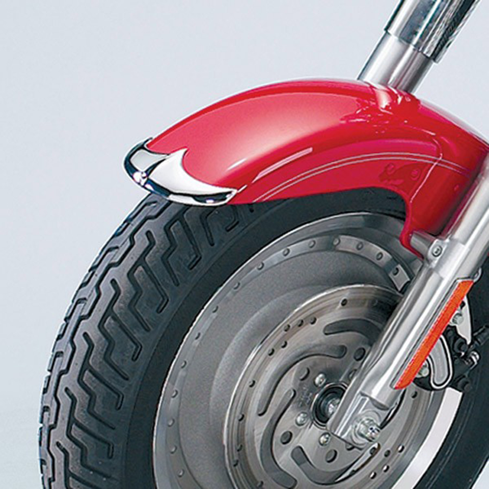 National Cycle Chrome Cast Fender Tips – Fender & Struts