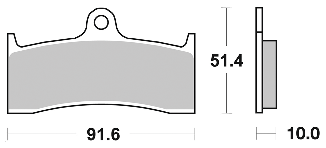 SBS Brake Pads for After Market Calipers