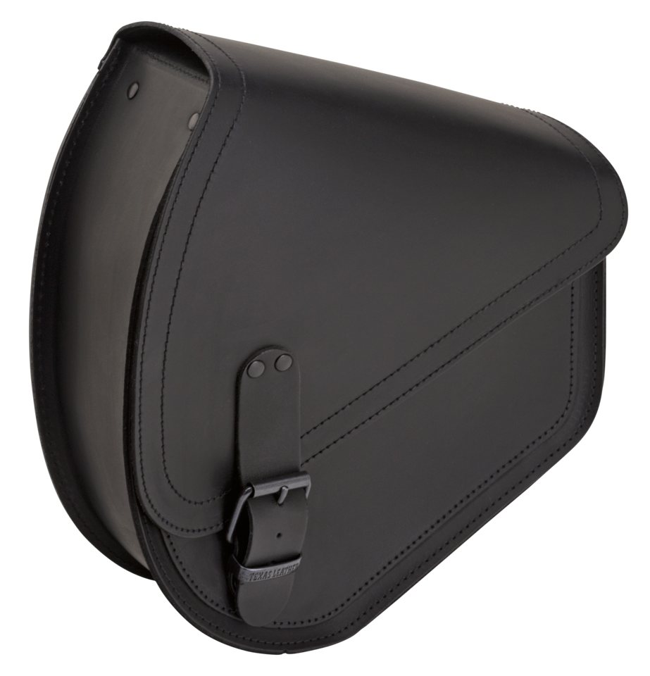 Texas Leather Round Style Softail Swing Arm Bag – Luggage