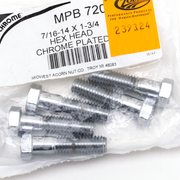 Midwest Acorn Nut Company Chrome Plated Unc Hex Head Cap Screws Assortment – Hardware