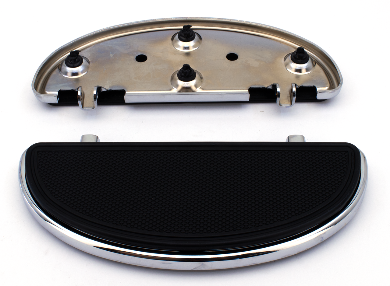Zodiac Half-Moon Rider Footboards for Softail – Foot Control