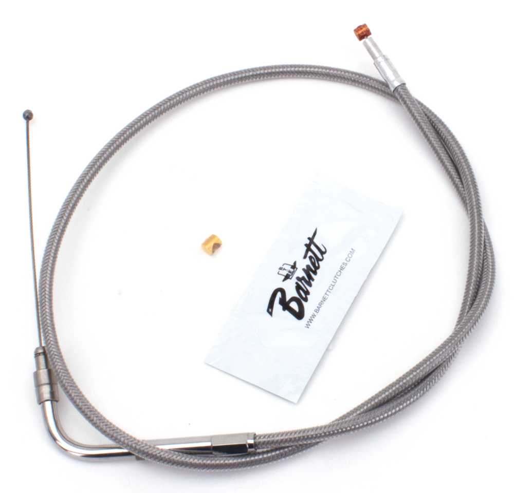 Barnett Clutches & Cables T04 - Throttle & Idle Cable 1996-2015 Softail, 1996-2017 Dyna, 1996-2001 Carburetor Equipped Touring & 2007 to Present Sportster – Control Cables & Hydraulic Lines