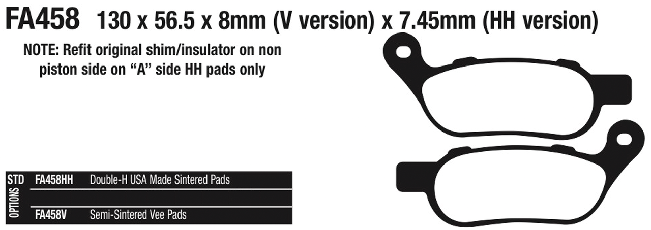 Ebc Rear Disc Brake Pads