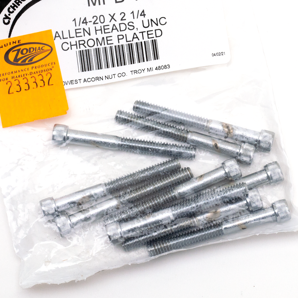Midwest Acorn Nut Company Chrome Plated Allen Head Screws Assortment Knurled – Hardware