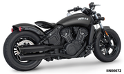 Freedom Performance Exhaust 4" Slip-Ons for Indian Scout 2015-2024