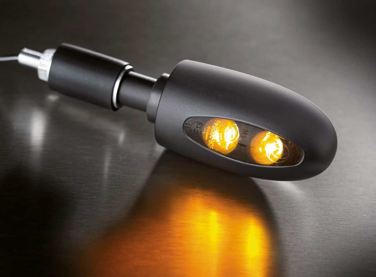 Kellermann Kellerman BL1000 Twin Eyes Handlebar Tip Turn Signals – Electric & Light