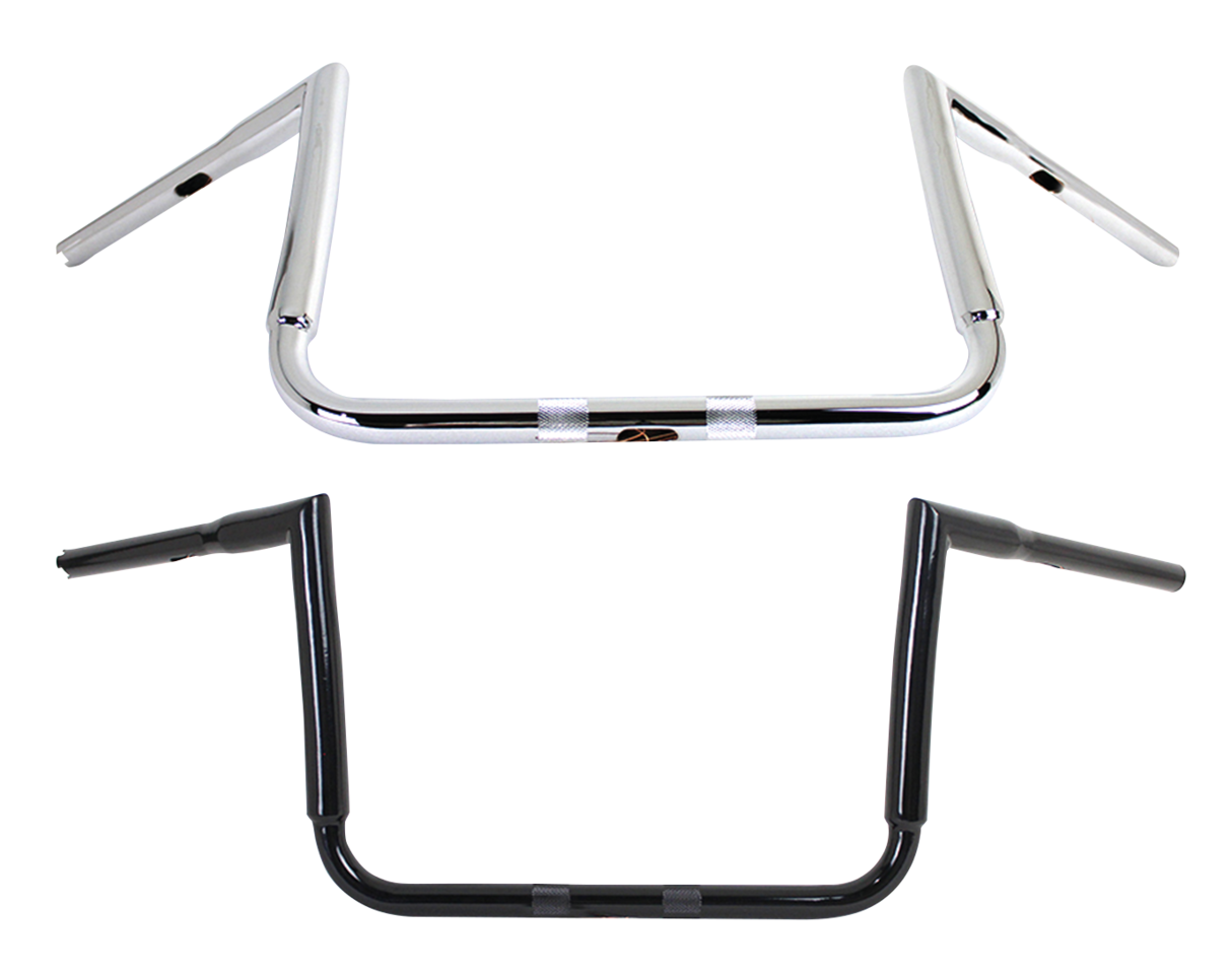 V-Twin Phat Chizeled Bat Wing Handlebars