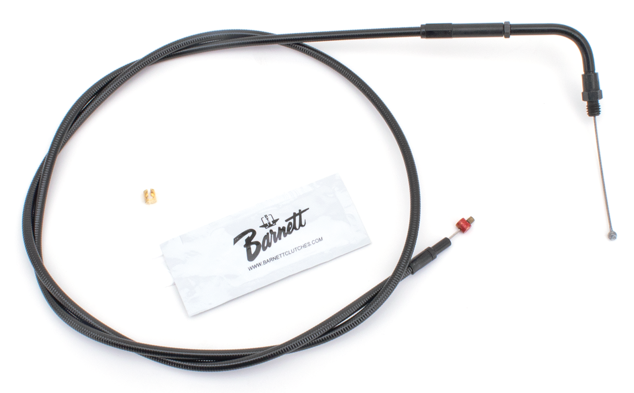 Barnett Clutches & Cables T02 - Throttle & Idle Cable 1981-1989 Big Twin & 1981-1985 Sportster – Control Cables & Hydraulic Lines