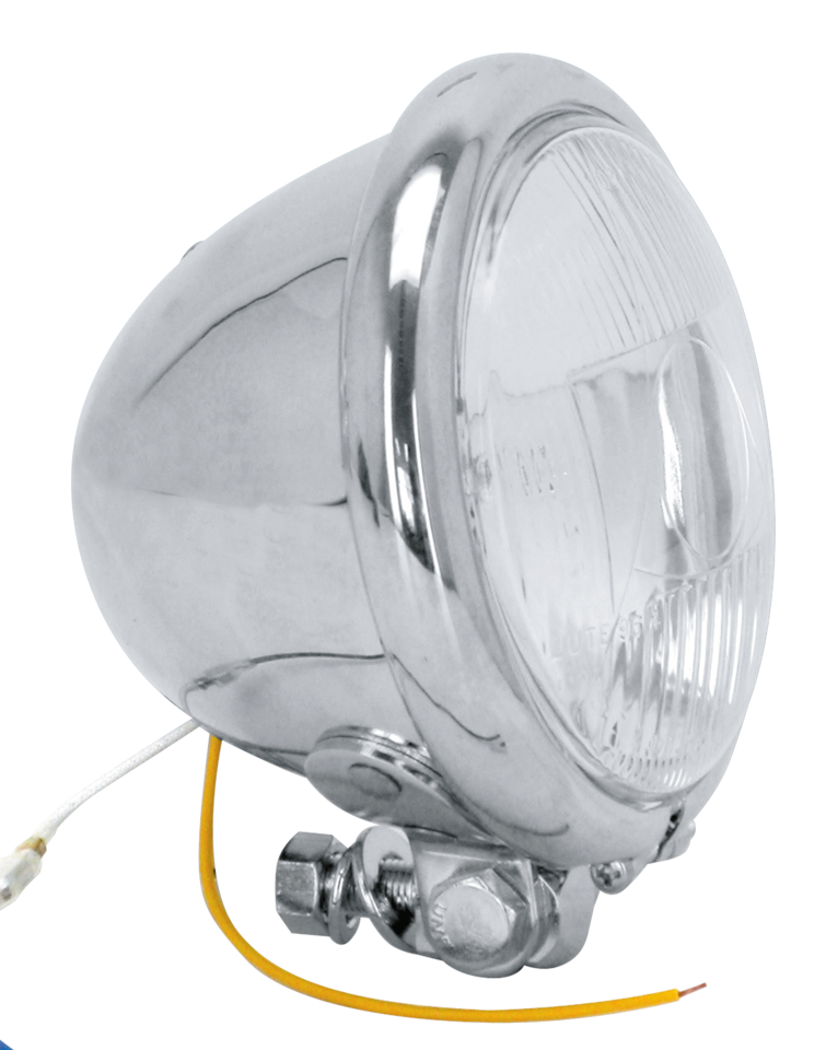 Zodiac Chrome 4 1/2" Early Model Spotlight – Electric & Light