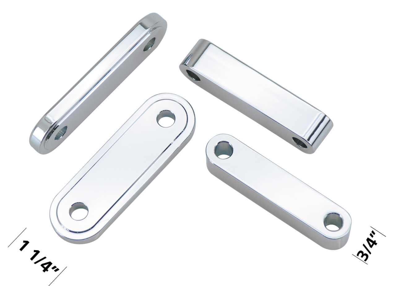 Zodiac Chrome Front Fender Spacers – Fender & Struts