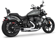 Freedom Performance Exhaust Combat Slash Cut 2-INTO-1 for Indian Powerplus & Thunderstroke