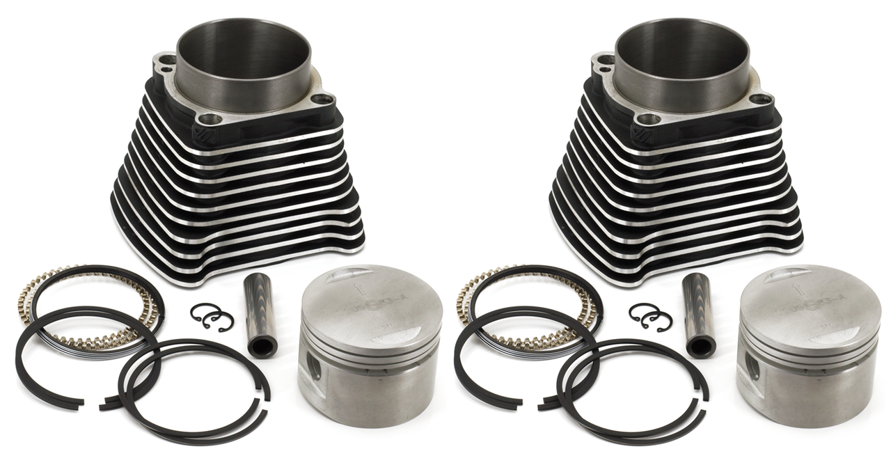 Zodiac Ready to Install Replacement Cylinder and Piston Kits for Evolution Big Twin and Sportster Engines