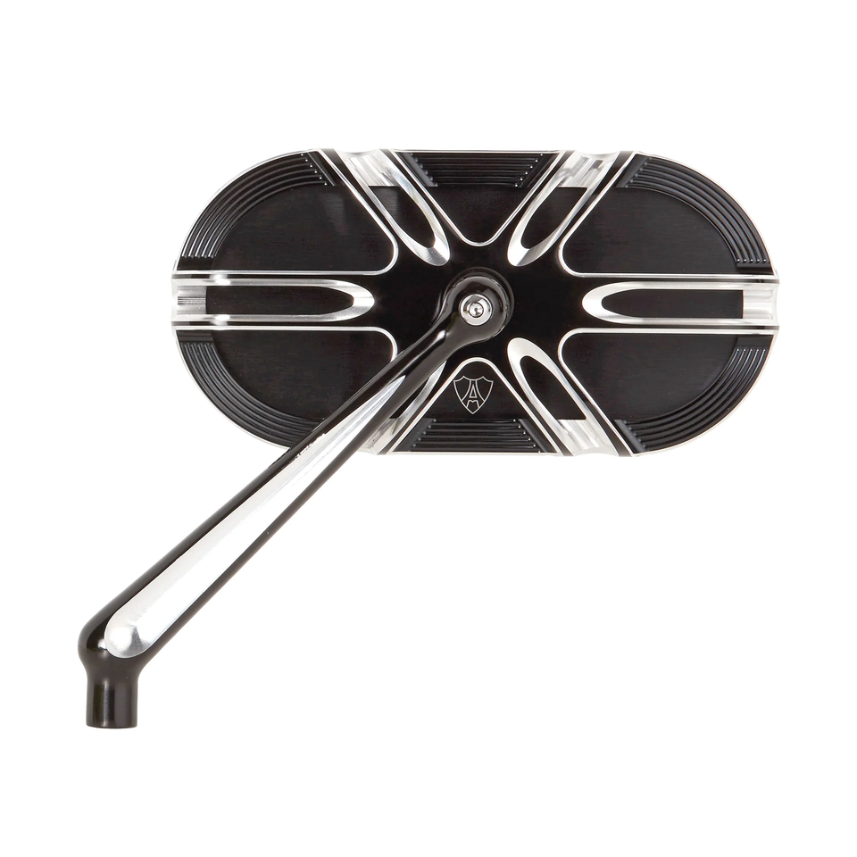 Arlen Ness Caged Series Forged Billet Mirrors – Handlebar