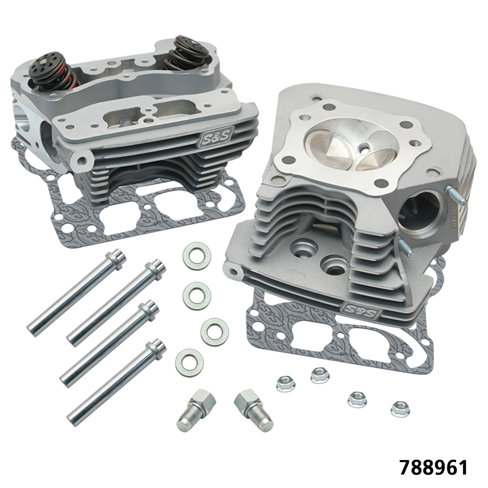 S&S Super Stock Cylinder Heads for 1999-2005 Twin Cam – Engine