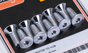 Colony Brake Rotor Screws & Nuts for Sportster – Hardware