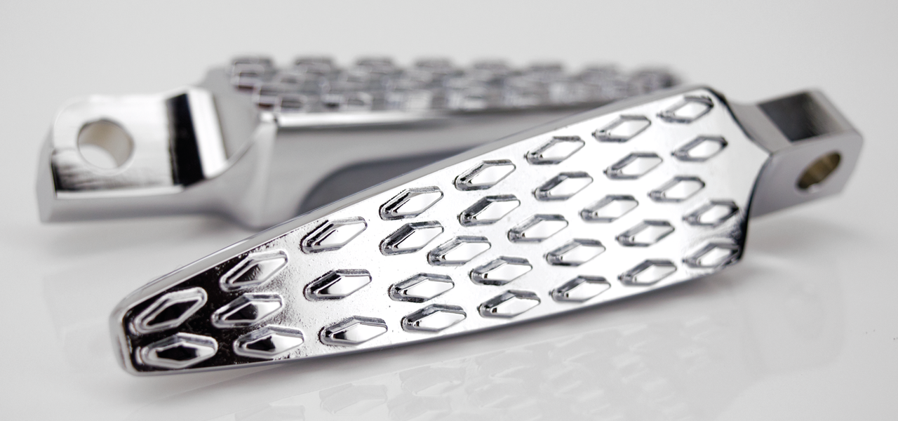 Zodiac Argyle Foot & Shifter Pegs – Foot Control