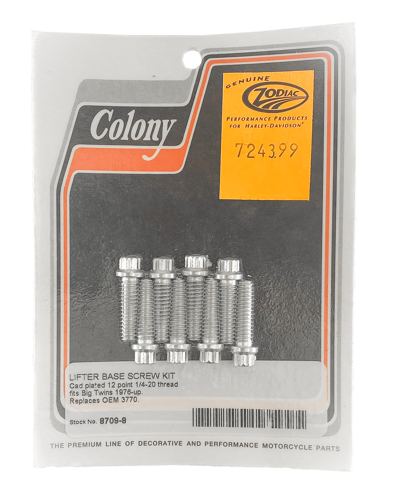 Colony Lifter Base & Tappet Block Screws – Hardware
