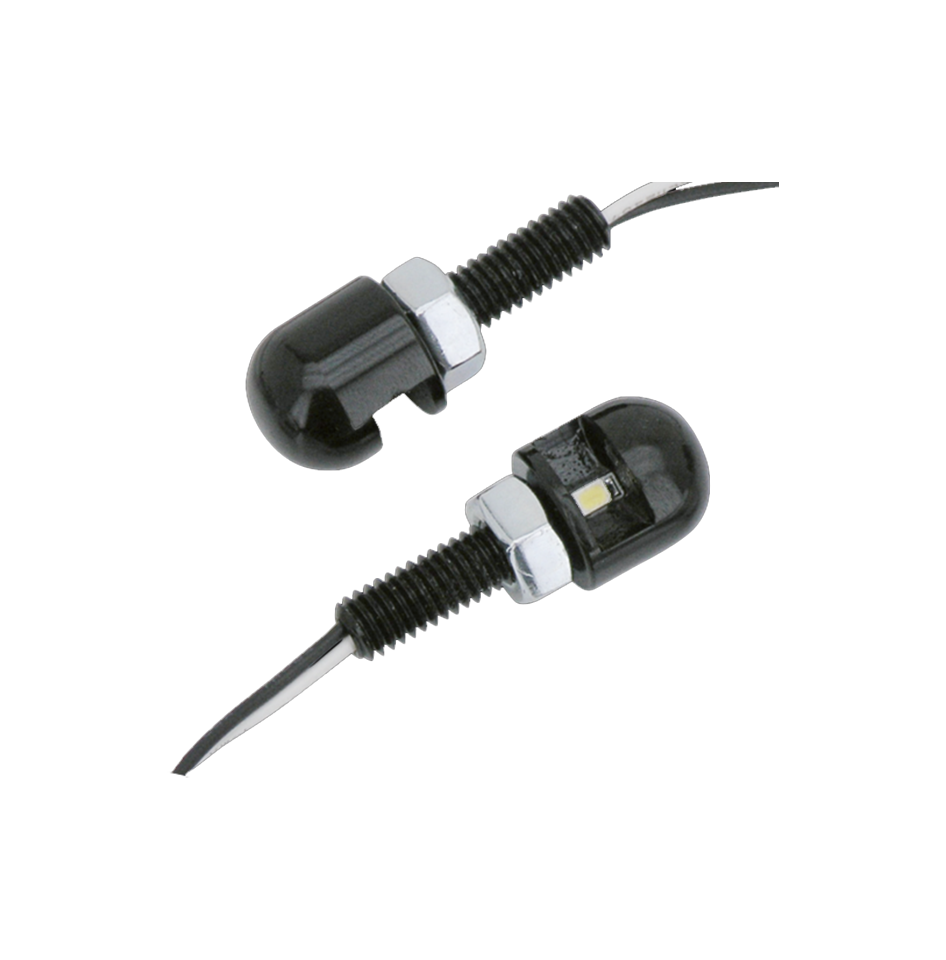 Zodiac Domed and Pointed Mini LED License Plate Lights – Electric & Light