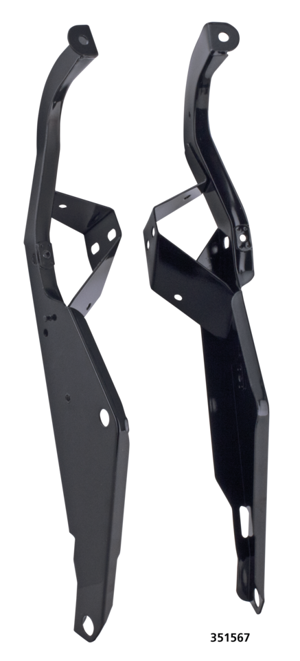 Zodiac 1996-2013 Heavy Duty Batwing Brackets – Windshield
