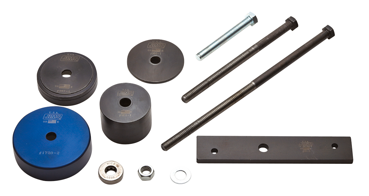 Jims Main Drive Gear & Bearing Remover Installer Kit – Tools & Chemicals
