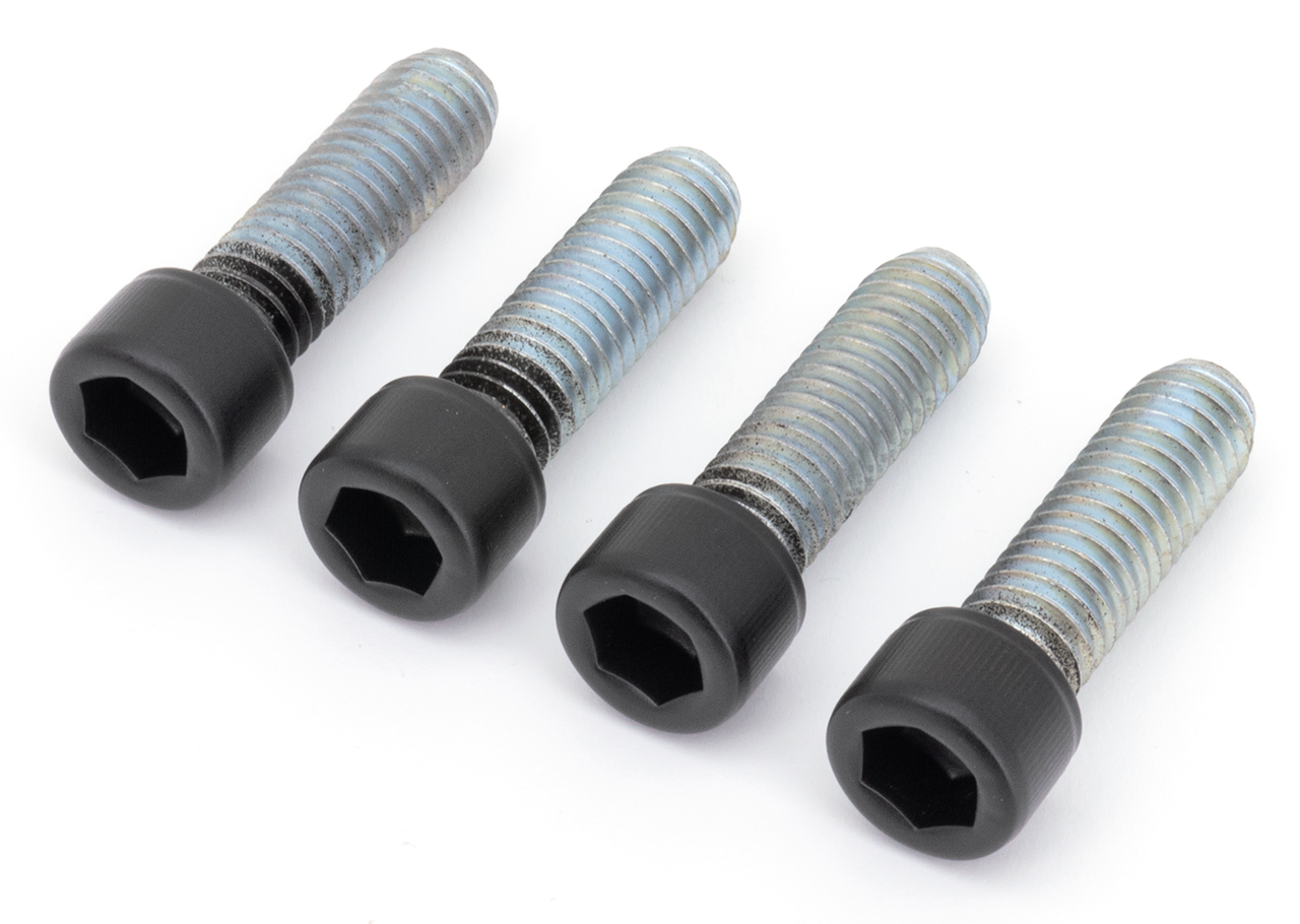 Screws4Bikes Black Stainless Steel Foot Peg Screws – Foot Control