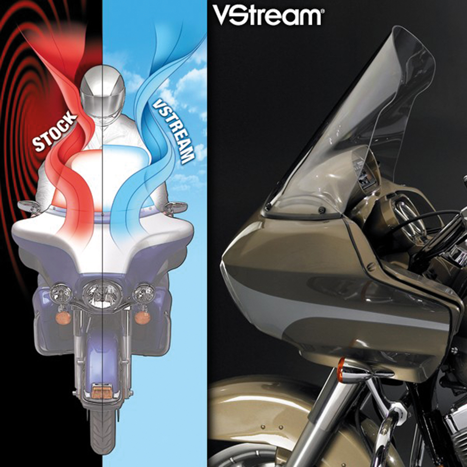 National Cycle Vstream Replacement Windscreens for Touring – Windshield
