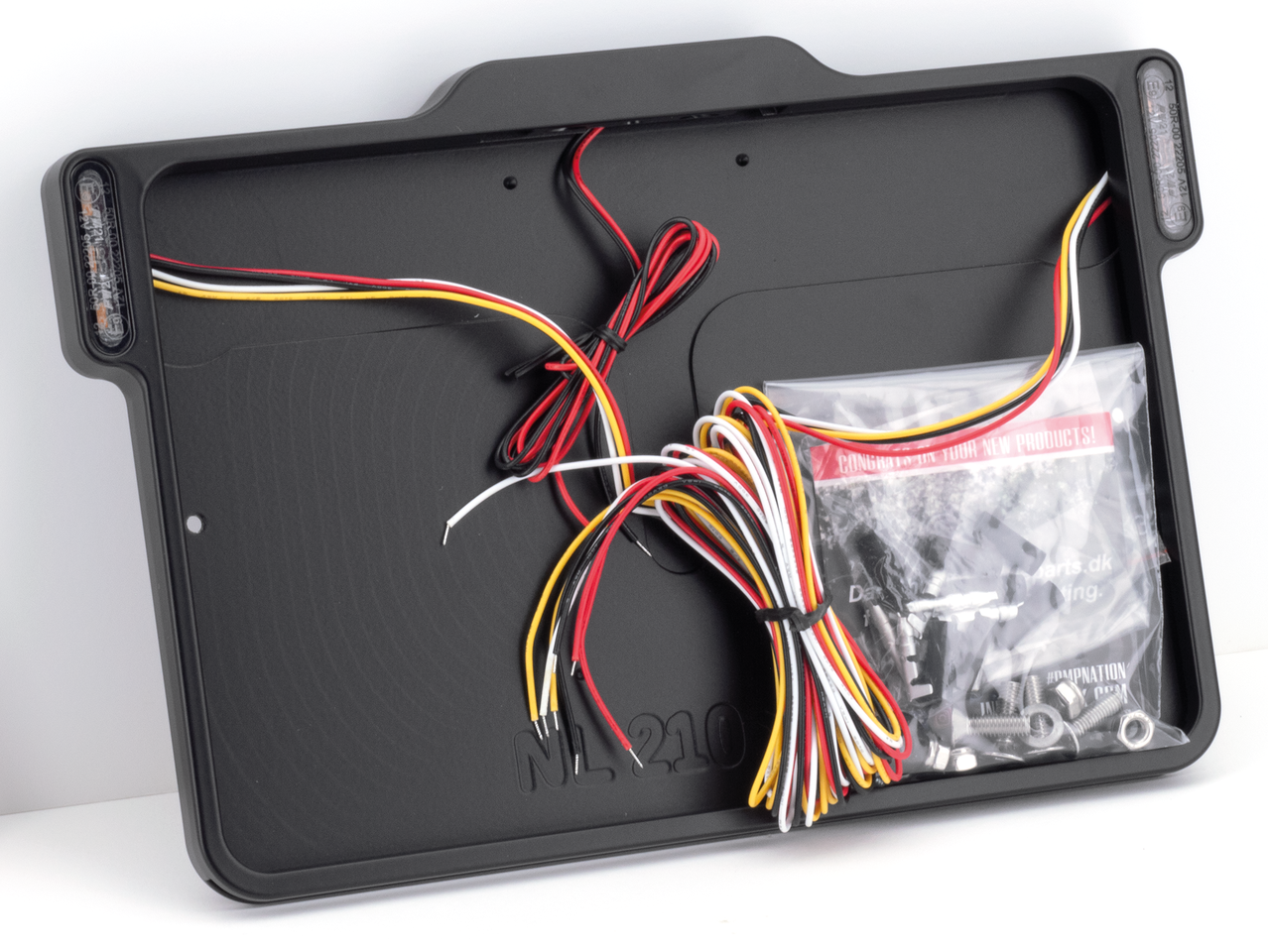 DMP License Plate Frame with Lights – Electric & Light