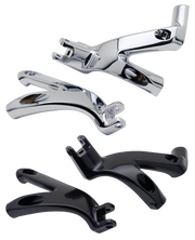 Zodiac Floorboard to Foot Peg Conversion Brackets for Milwaukee Eight Softail – Foot Control