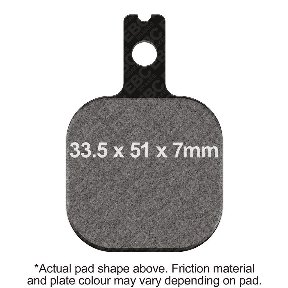 EBC Brakes International Brake Pads for After Market Calipers