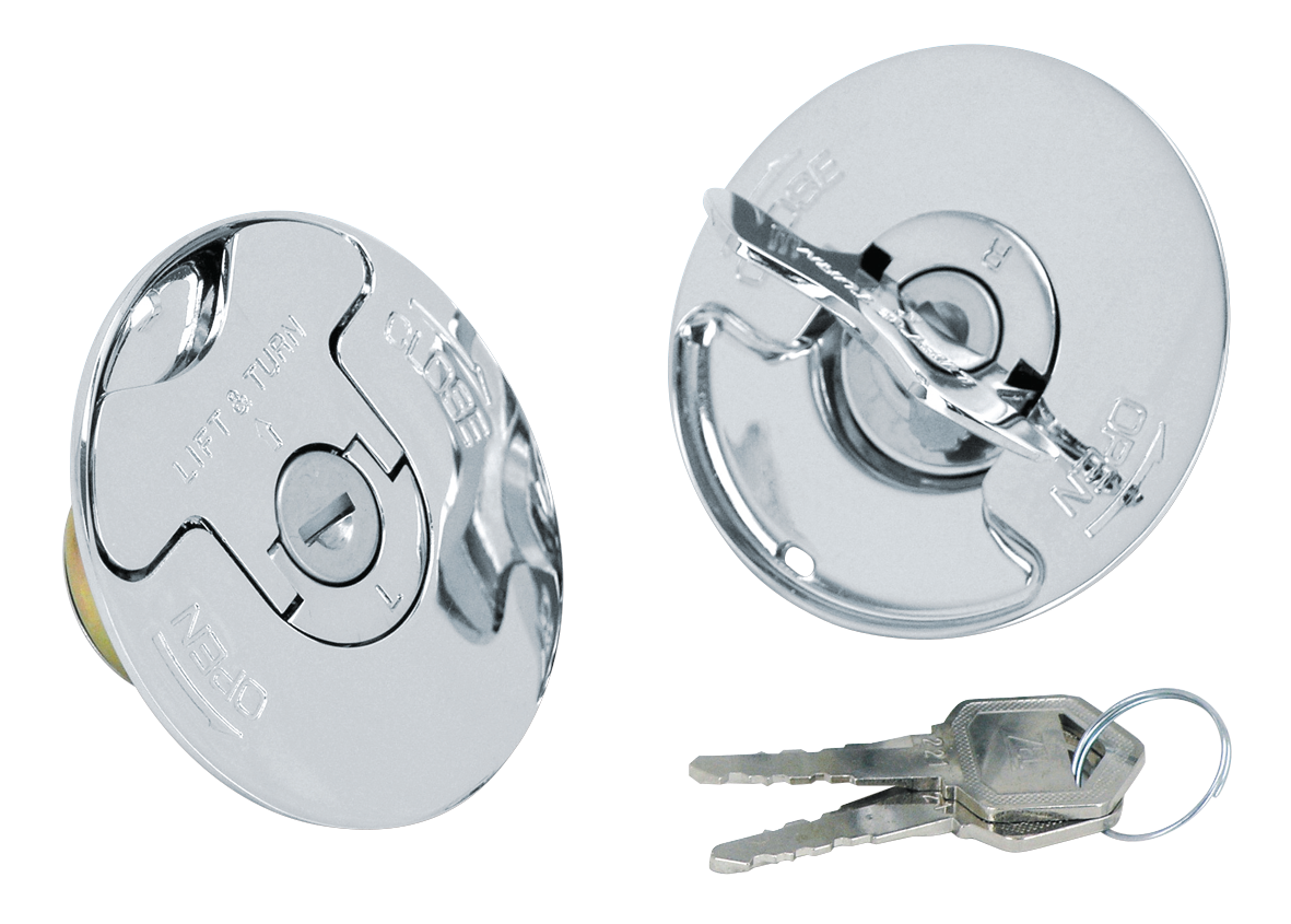 Zodiac Lockable Quick Cam Flush Mount Gas Caps – Gas- & Oil Tank