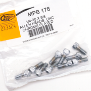 Midwest Acorn Nut Company Chrome Plated Allen Head Screws Assortment Knurled – Hardware