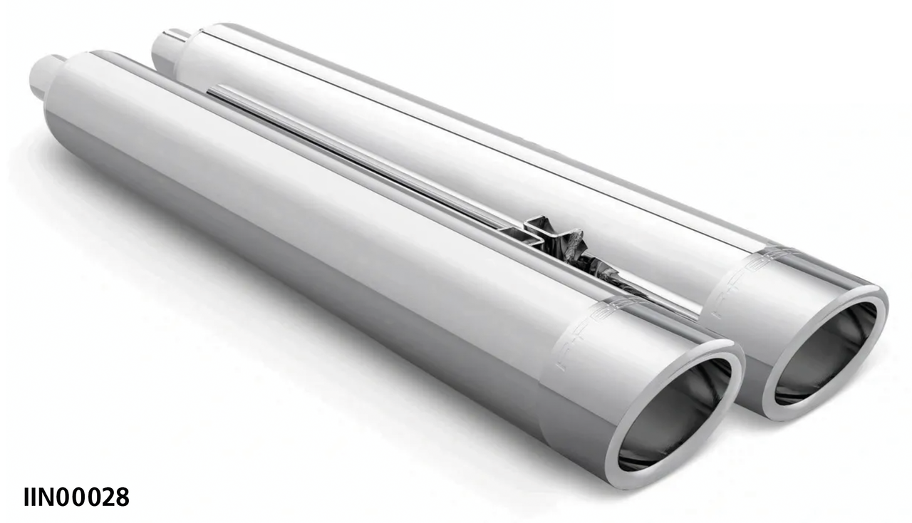 Freedom Performance Exhaust 4" Slip-Ons for Indian Powerplus & Thunderstroke
