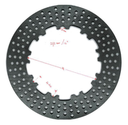 Zodiac Custom Floating Disc Brake Rotors